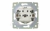 Valena - Розетка 2P+E нем. стд. автозажим, со шторками, сл.кость