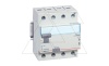 УЗО Legrand TX3, электромеханическое, 4P, 40A, 10kA, 30mA, тип AC, 4M
