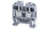 Мини-клемма проходная CMT4 /6x27mm, DIN15, винтовая, 2 присоед., 4(max 6)mm2, 32A, 500V, серая от интернет-магазина amperkin.by