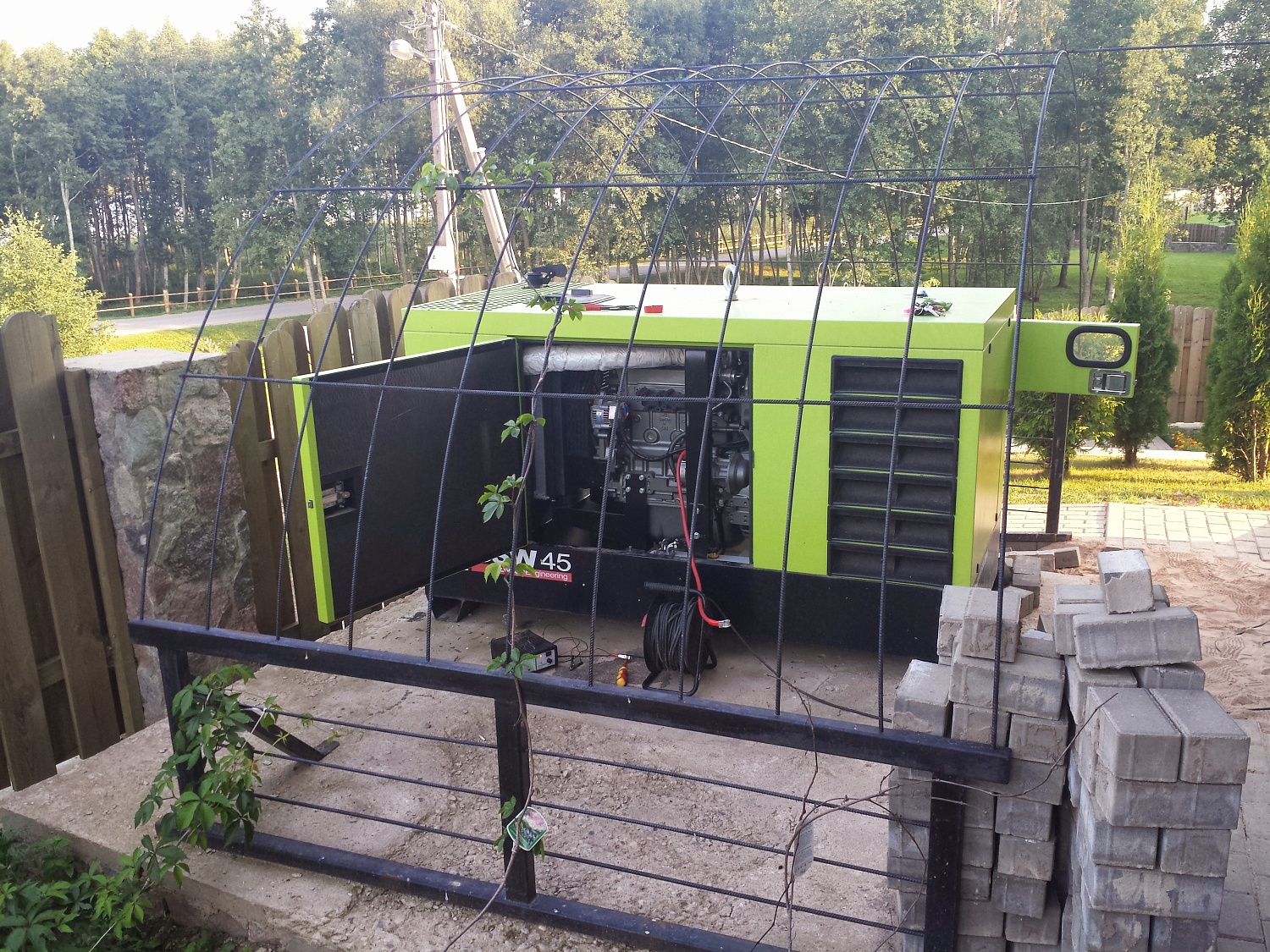 Техническое обслуживание дизельных и бензиновых электростанций