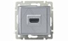 Valena - Розетка HDMI для аудио/видеоустройств, алюминий от интернет-магазина amperkin.by