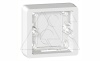 Celiane - Коробка д/наклад. монтажа 1 пост, белый