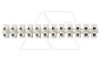 Клеммник T85 разрезаемый, 12шт, 32A 4mm², 450VAC, GWT850, полипропилен, белый, CONNECTO от интернет-магазина amperkin.by