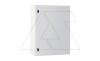Щит моноблочный 600x600x200мм (ВxШxГ) с монтажной панелью, RAL7035, IP66