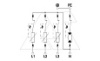 Разрядник V50-3+NPE-280, 4P, It(10/350)=50кА, It(8/20)=160кА, Up=1.3кВ, В+C от интернет-магазина amperkin.by