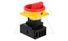 Выключатель нагрузки UKP1-432/EA/SVB, 3Р+N, 32А/AC21, 11kW/AC23A, 440VAC, красная блок. рукоятка, монтаж на дверь, IP20(контакты)/IP65(фронт) от интернет-магазина amperkin.by