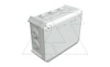 Коробка распред. T 100, без клемм, IP66, 150х116х67мм, 10 вводов М25, Halogen Free, UV-resistant, серый, полипропилен от интернет-магазина amperkin.by