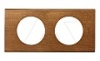 Celiane - Рамка на 2 пост дуб от интернет-магазина amperkin.by