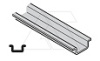 DIN-рейка перфорированная TH15(TS15), 15x5.5x1mm, перф. 18x6.3 - 25mm, L=2m, сталь хол. оцинк. 8µm от интернет-магазина amperkin.by